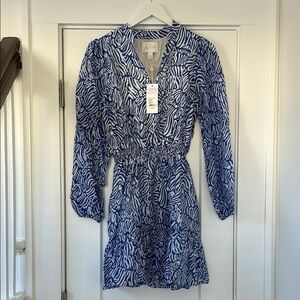 Lilly Pulitzer Axton Dress. NWT. Size 4, above knee length. Long sleeve.